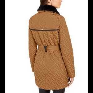 Cole haan women quilted coat